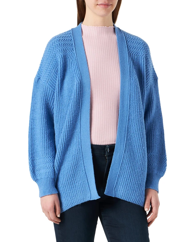 bugatti Women's 9569-52588 Cardigan Sweater, Blau, XXL