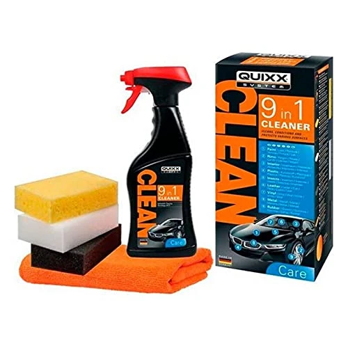 BigBuy 4028778003715 Quixx9 in 1 Multi-Purpose Cleaner, Multicoloured, One Size - Image 1