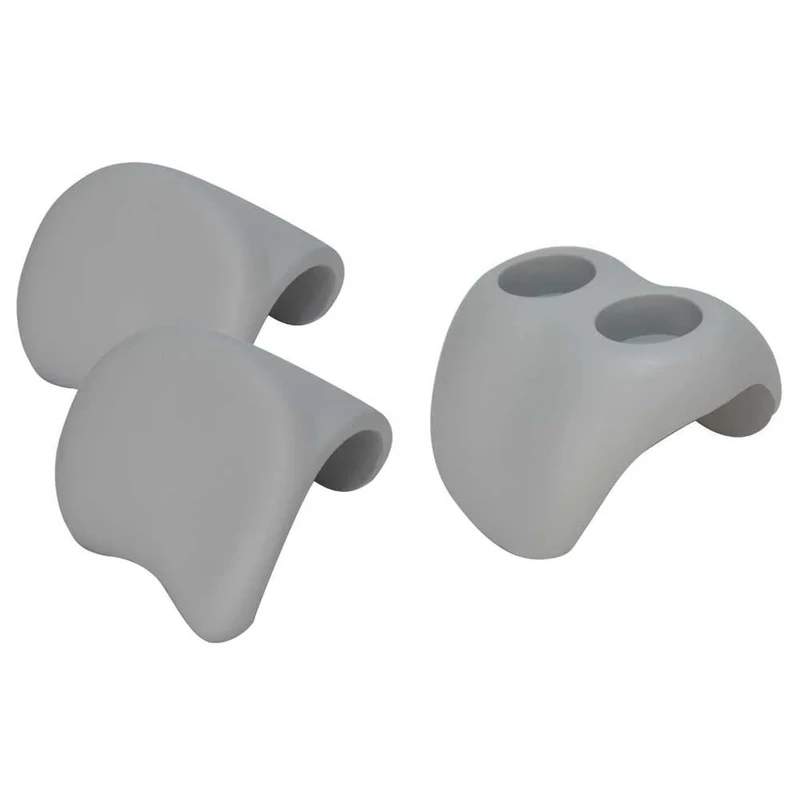 Set of 2 headrests and cup holders for inflatable SPA