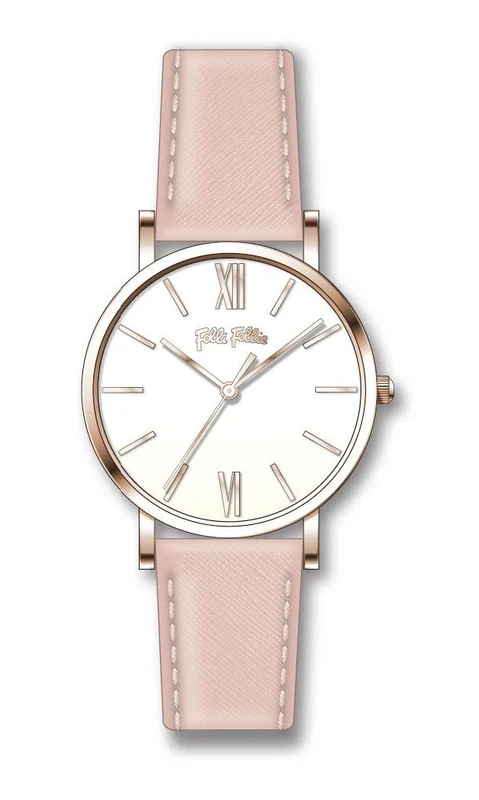 Folli Follie Women's Automatic Analogue Digital Watch with Stainless Steel Strap S0355421