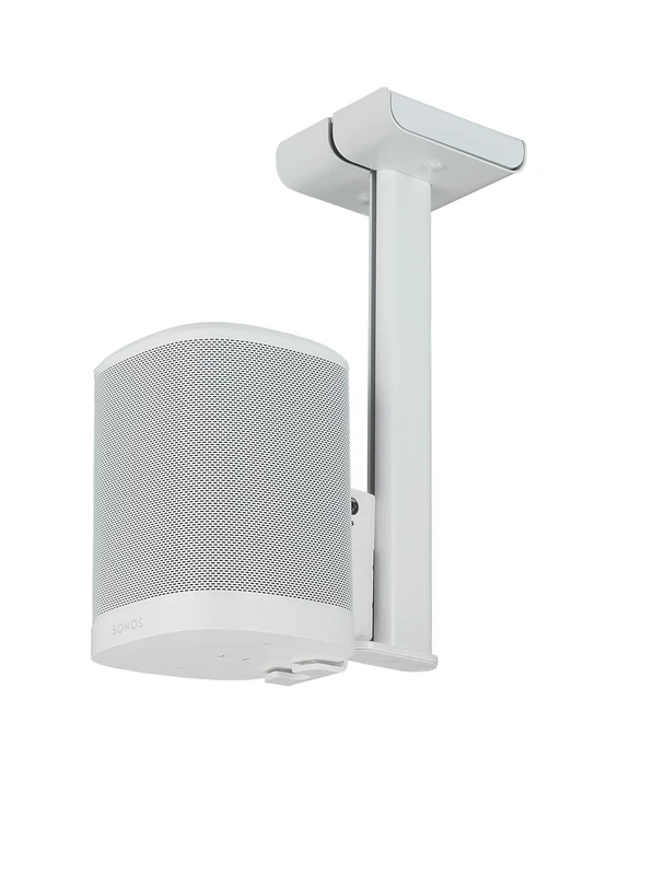 Mountson - Ceiling Mount Compatible with Sonos One, One SL and Play:1 (White)