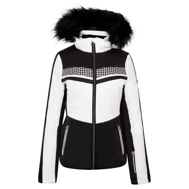 Dare 2b Women's Dynamite Jacket, White/Black, 16 - Image 1