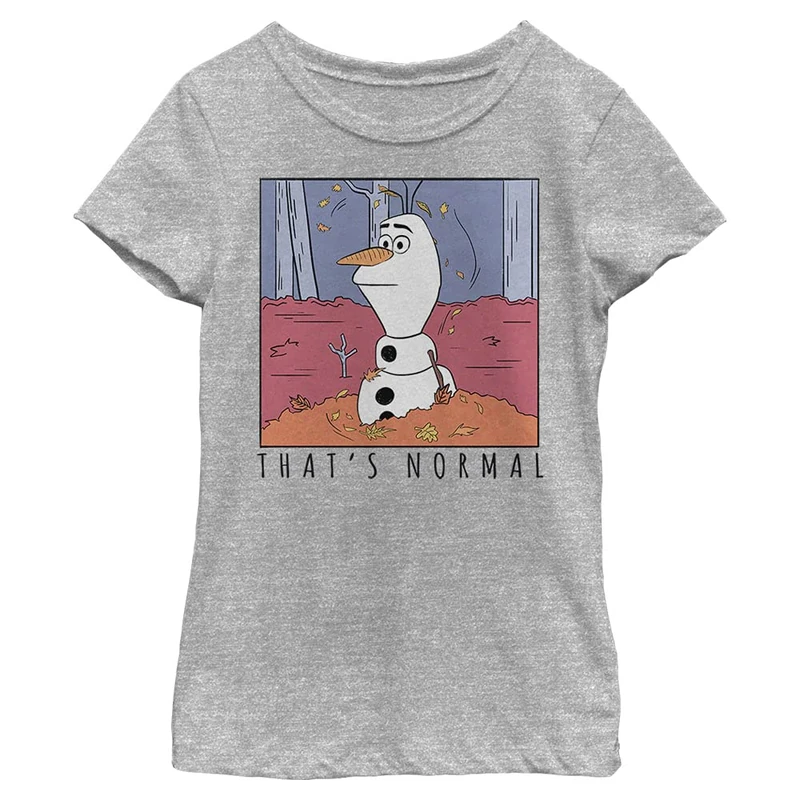 Disney Frozen 2 - Normal Kids Crew neck Heather grey 104