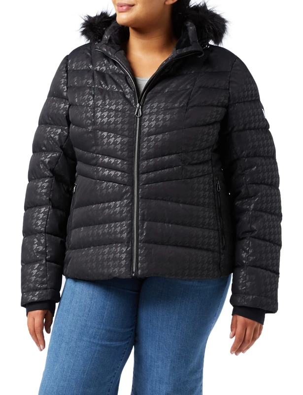 Regatta Women's Glamorize II Jacket, BlackDgtooth, 16