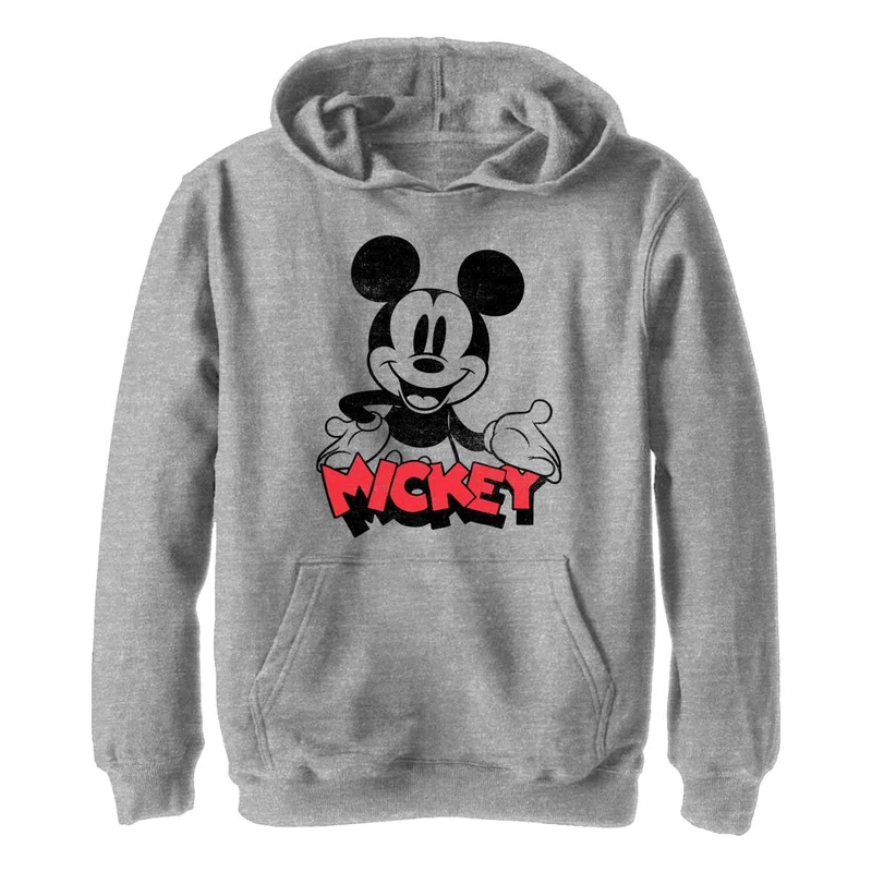Disney Boy's Oh Hoodie, Sporty Heather, M