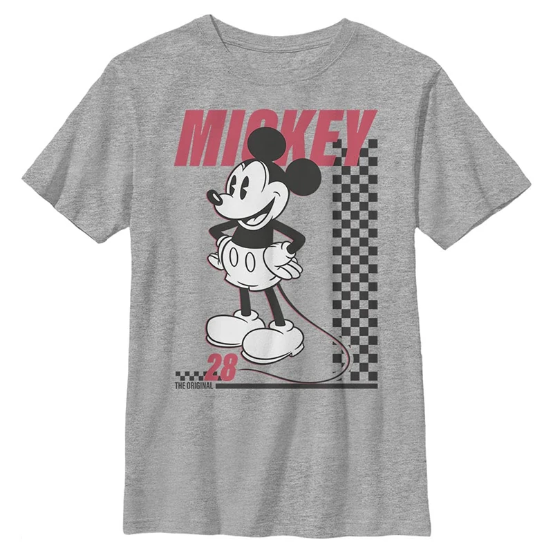 Disney Boy's Twentyeight Skate T-Shirt, Sporty Heather, XL