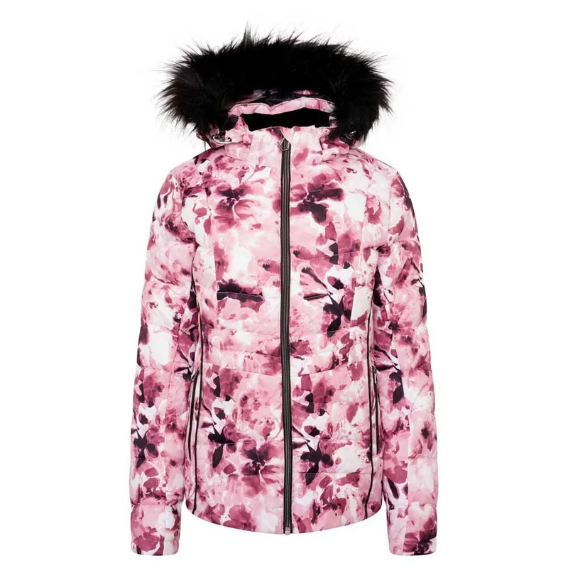 Dare 2b Women's Glamorize II Jacket, PowdrPkInflo, 18