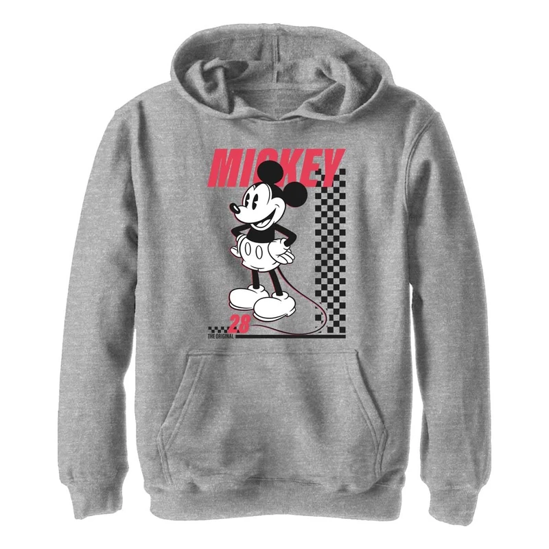 Disney Boy's Twentyeight Skate Hoodie, Sporty Heather, M