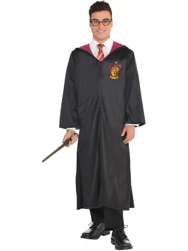 Amscan Harry Potter Gryffindor Robe and Wand Costume - STD