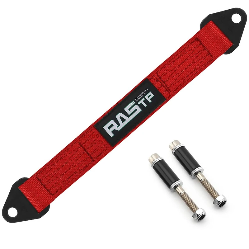 RASTP Limit Strap,Premium Quad Wrap Limit Straps (16 Inch,Red)