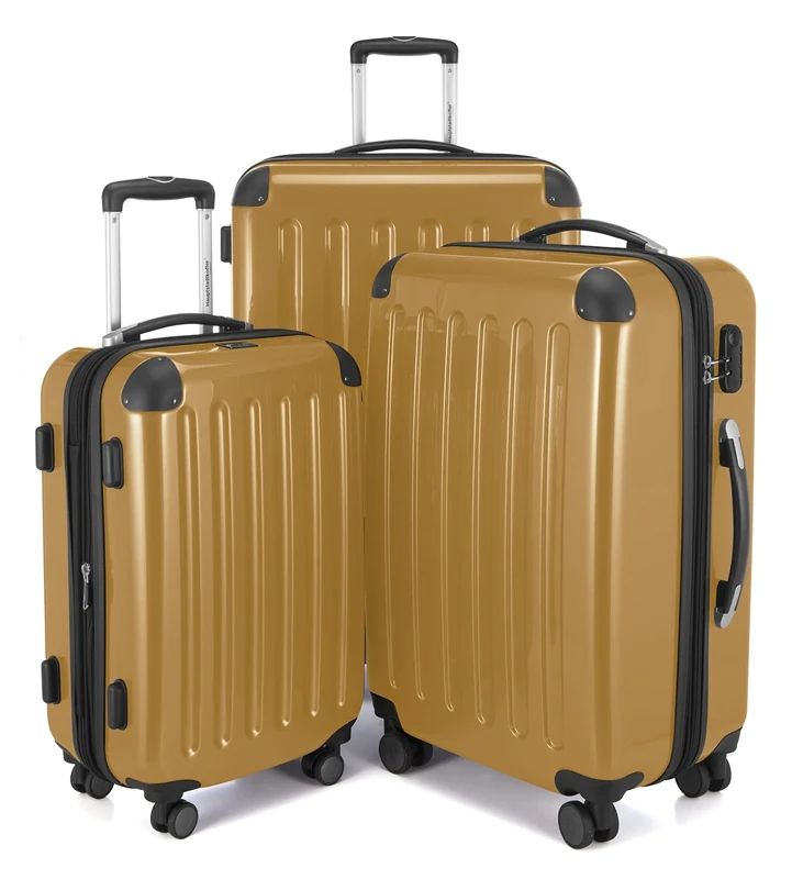 Hauptstadtkoffer Alex R2, Unisex Alex Luggage- Luggage Set, Or D'automne., Set - HK-8278-HEG