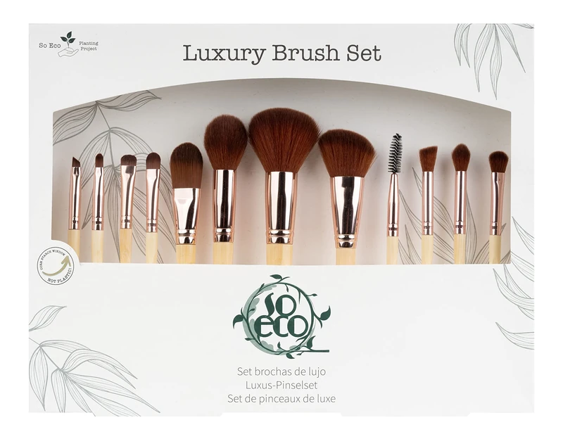 So Eco Luxury Brush Set Pink