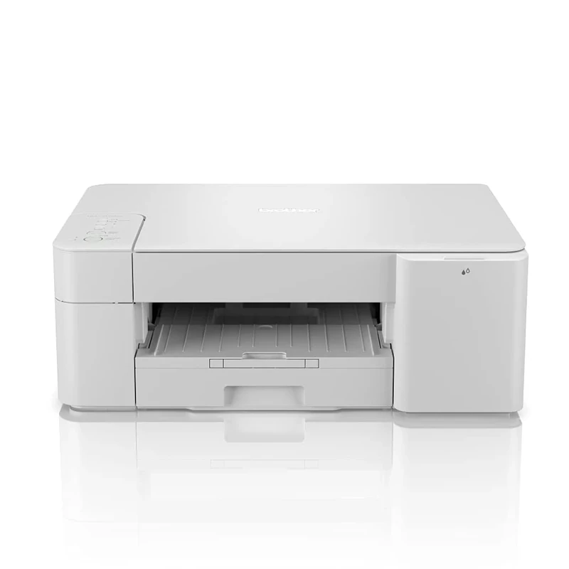 Brother DCP-J1200W Wireless Colour Inkjet Printer, 3-in-1 (Print/Copy/Scan), Wi-Fi/USB.2.0, A4, Photos, Ink Included, UK Plug