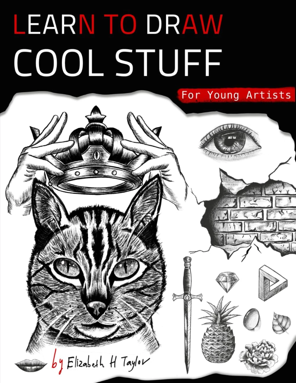 Learn To Draw Cool Stuff For Young Artists: A Drawing Gift With Fun, Easy Step-By-Step Practices & Techniques To Master In Less Than 21 Days