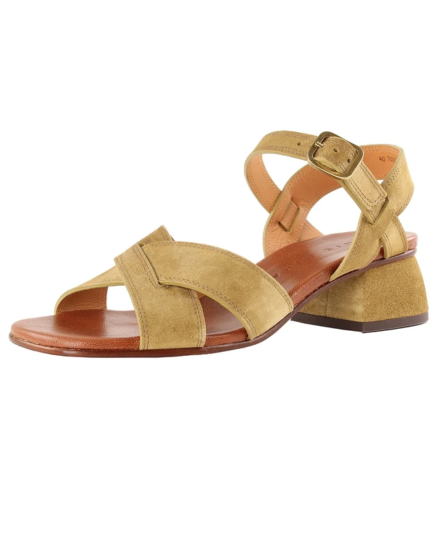 Chie Mihara Women's QUIKO Heeled Sandal, Oliva, 2 UK
