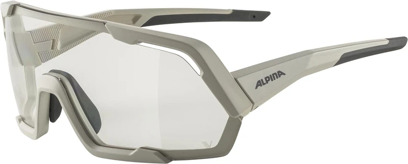 ALPINA Unisex - Adult, ROCKET V sports glasses, cool-grey matt, One Size