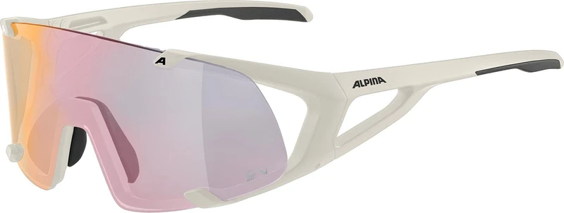 ALPINA Unisex - Adult, HAWKEYE S QV sports glasses, cool-grey matt, One Size