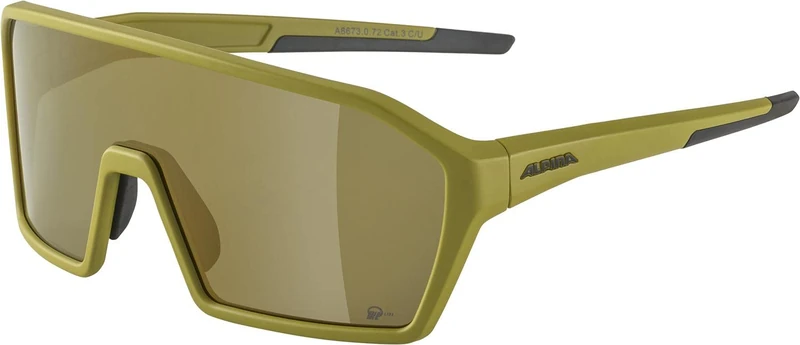 ALPINA Unisex - Adult, RAM Q-LITE sports glasses, olive matt, One Size