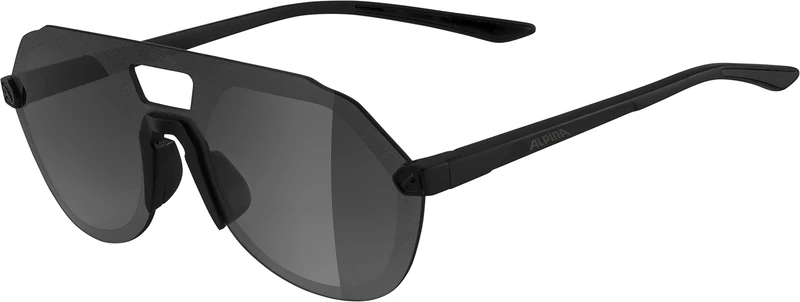 ALPINA Unisex - Adult, BEAM II sunglasses, all black matt, One Size