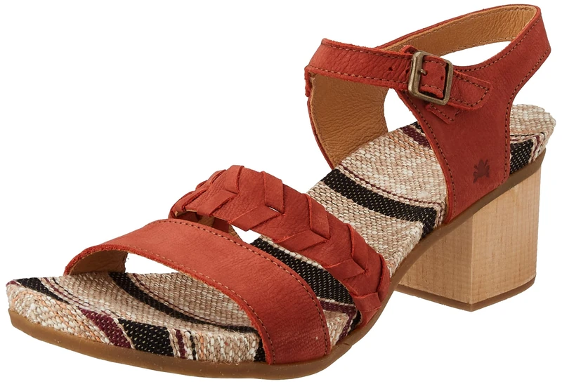 El Naturalista Women's N5560 DEBA Sandals with Heel, Caldera, 3 UK