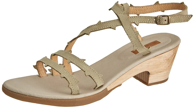 El Naturalista N5496 Sylvan Sandalsa Womens Heeled Sandals Liquen 40 EU, 5.5 UK - Image 1