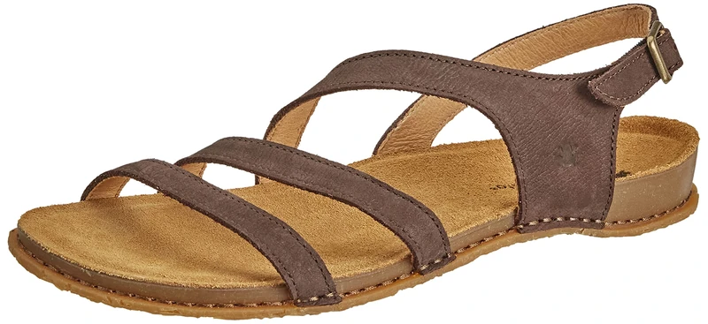 El Naturalista Women's N5811 PANGLAO Sandals, Brown, 3 UK