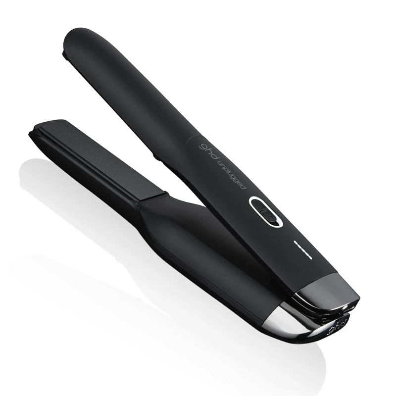 ghd Unplugged Cordless Hair Straightener, Black, 65% More Shine, On the Go Styling, Travel Edition