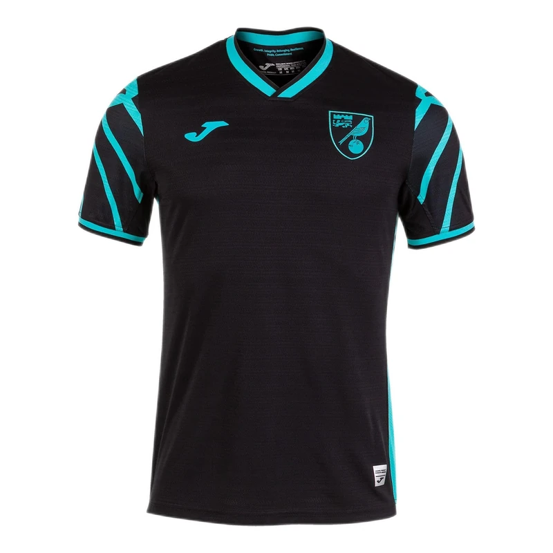 Joma Sponsor-pro T-Shirt, Black, Turquoise, M - Image 1