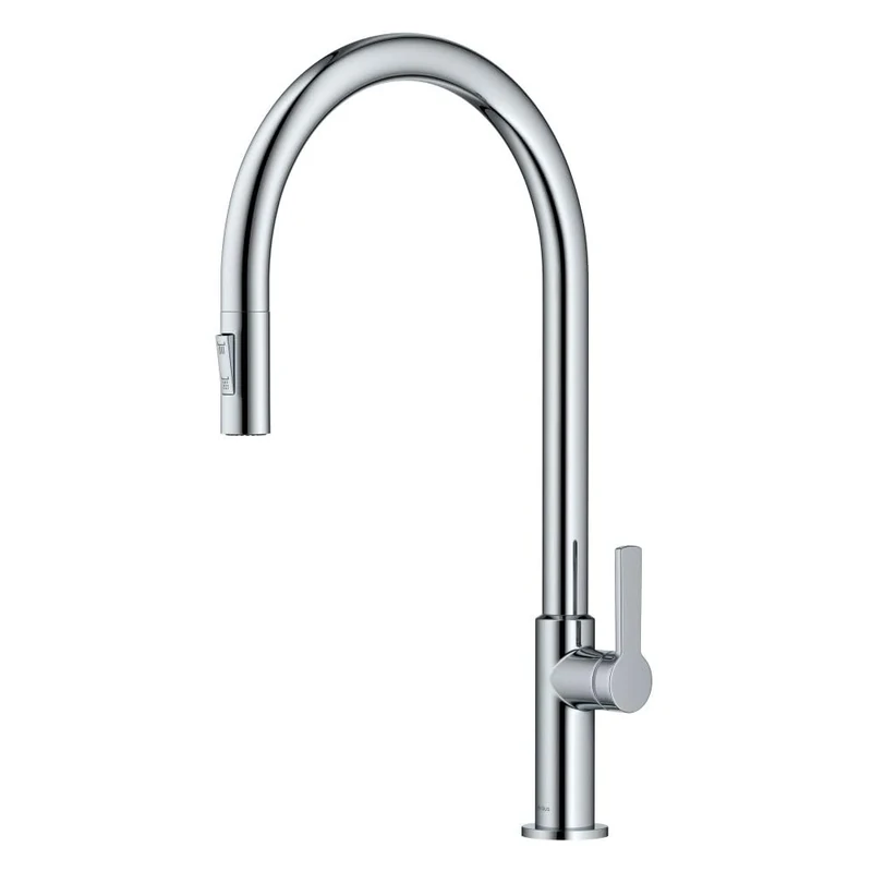 KRAUS Oletto KPF-2821CH High Arc Single Handle Kitchen Tap in Chrome
