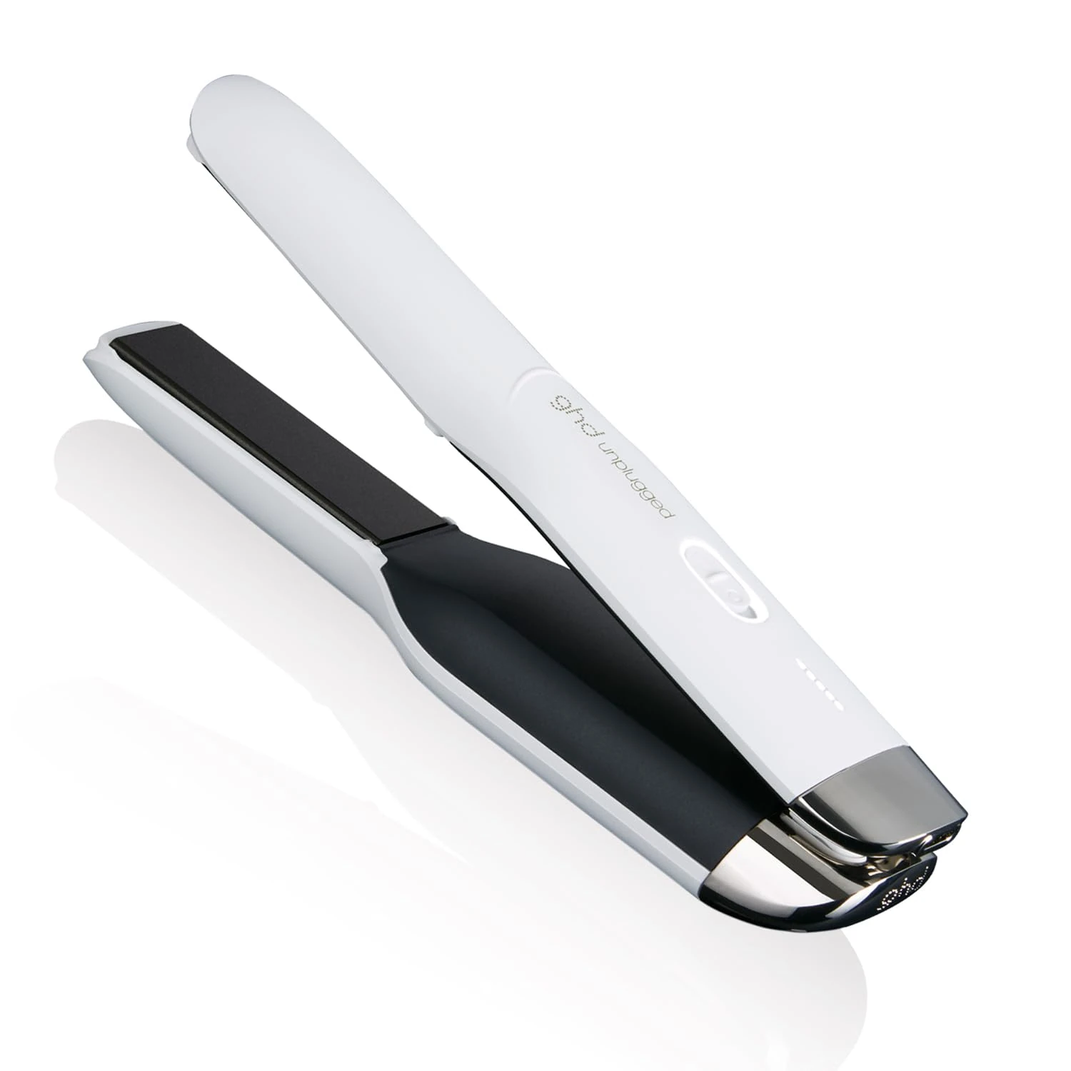 ghd Unplugged - Cordless Hair Straightener (White)