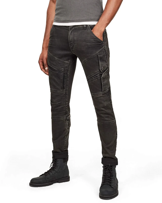 G-STAR RAW Men's Airblaze 3D Skinny Fit Jeans, Worn in Umber Cobler, 28W x 28L - Image 1