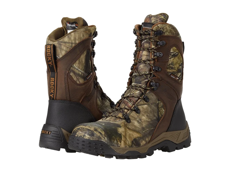 Rocky Men's Rks0309 Mid Calf Boot, Brown, 44 EU Wide