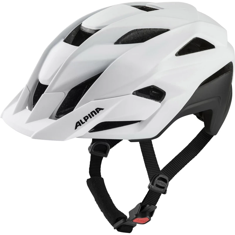 ALPINA Unisex - Adult, STAN MIPS TOCSEN cycling helmet, white matt, 51-55 cm