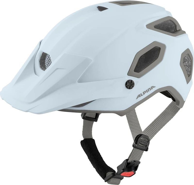 ALPINA Unisex - Adult, COMOX cycling helmet, dove blue-grey matt, 52-57 cm