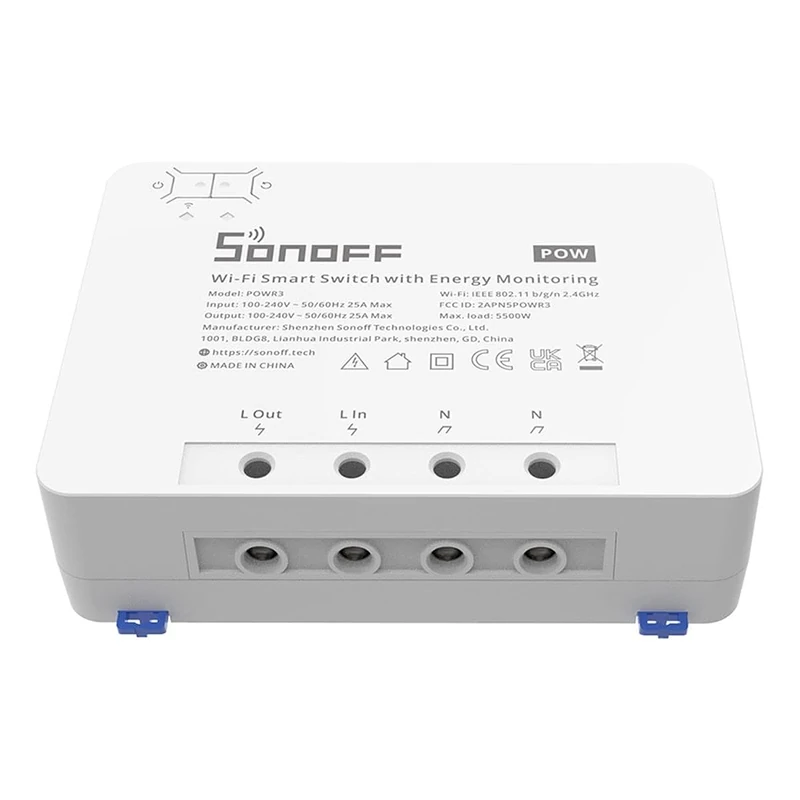 SONOFF High Power Smart Switch Power Meter Switch (POWR3) - Image 1