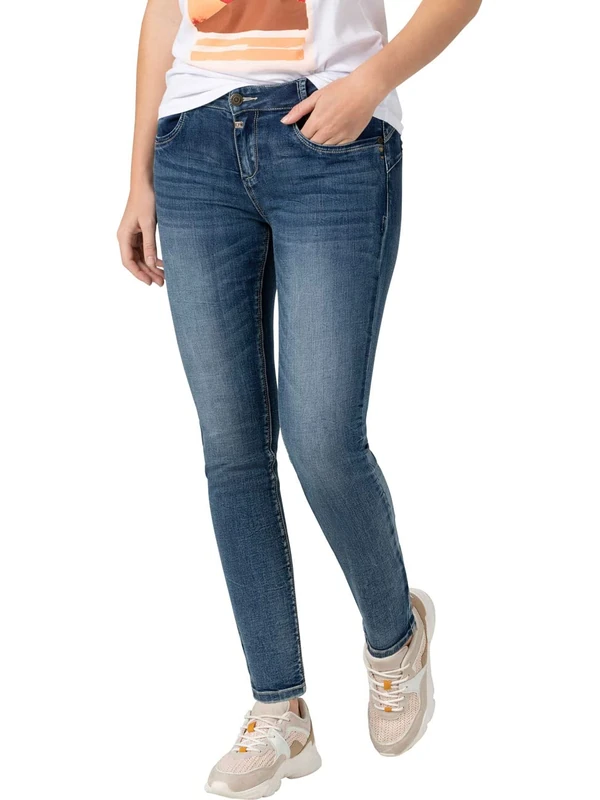Timezone Women's Tight Sanya Jeans, Skylight Blue wash, 33/28