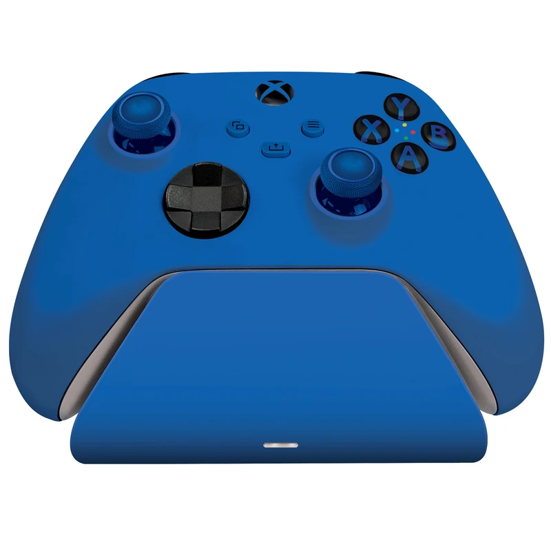 Razer Universal Quick Charging Stand - Quick Charger for Xbox Controllers (Universal Compatibility, Magnetic Contact System, Matches Your Xbox Controller, One-handed Navigation) Blue
