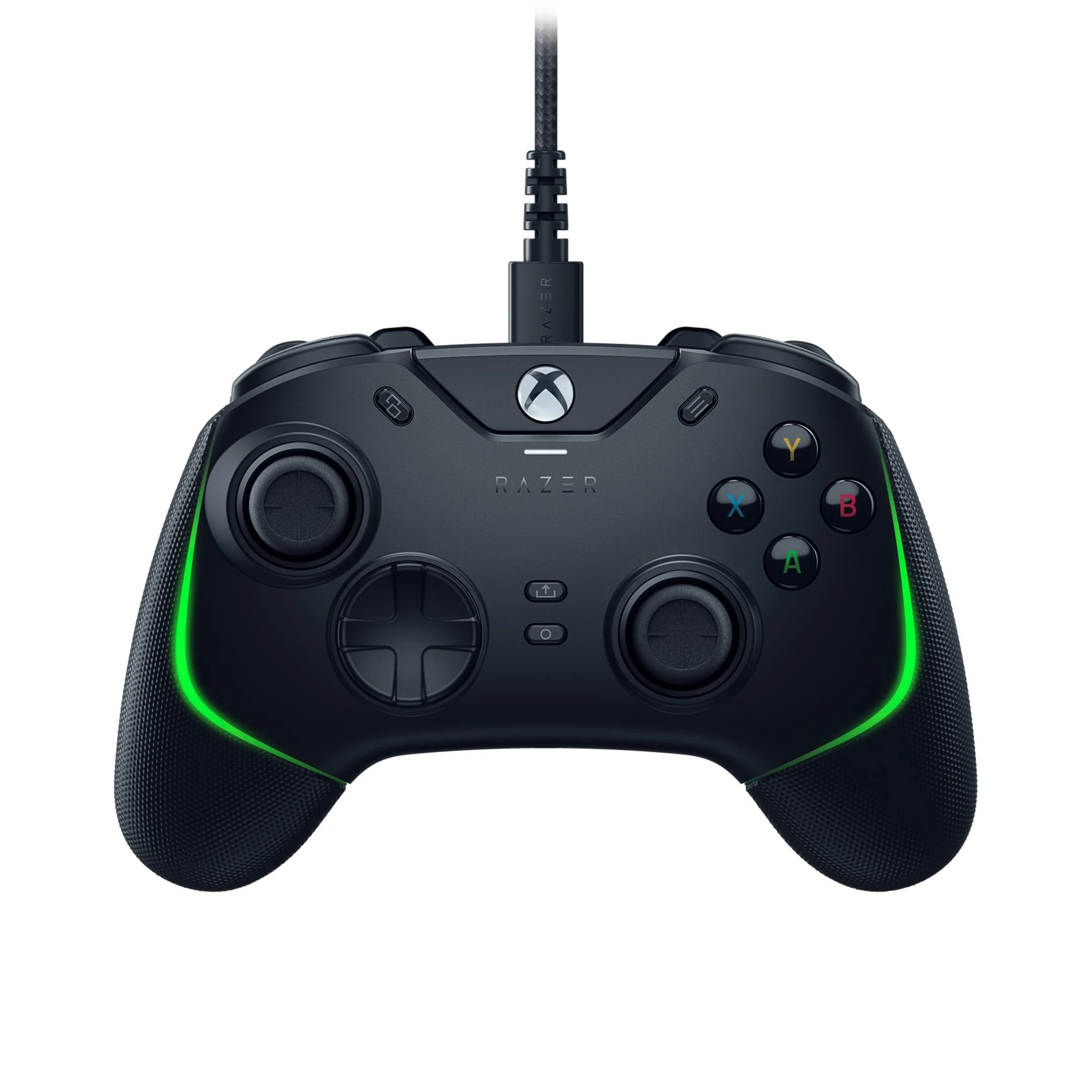 Razer Wolverine V2 Chroma - Fully Customisable Xbox Series X|S Controller with RGB Lighting (6 Multifunction Buttons, Interchangeable Stick Caps, Hair Trigger Mode) Black