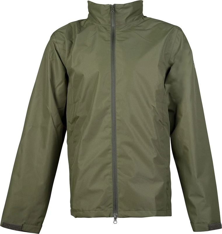 Hkm Men's 12813b5700.0675 Rain Jacket, Olive Green, XS
