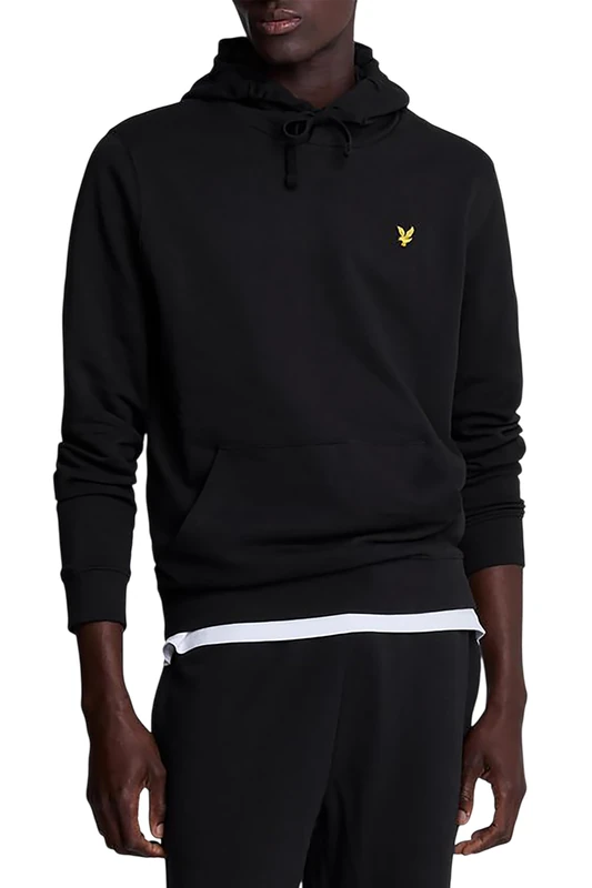 Lyle & Scott Mid Layers Pullover Hoodie Z865 Jet Black, M