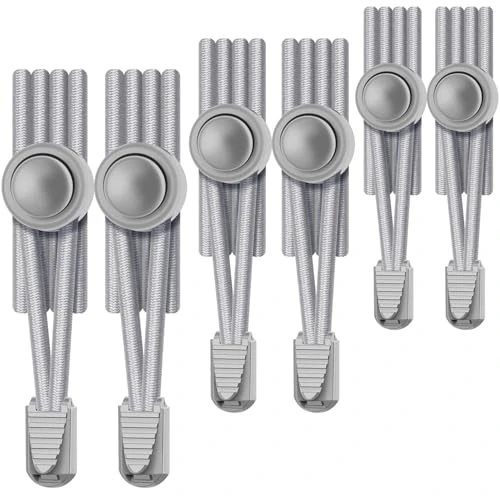 UpUGo Elastic Shoe Laces, No Tie Shoe Laces Tieless for Kids, Adults, Elderly, One Size Fit All