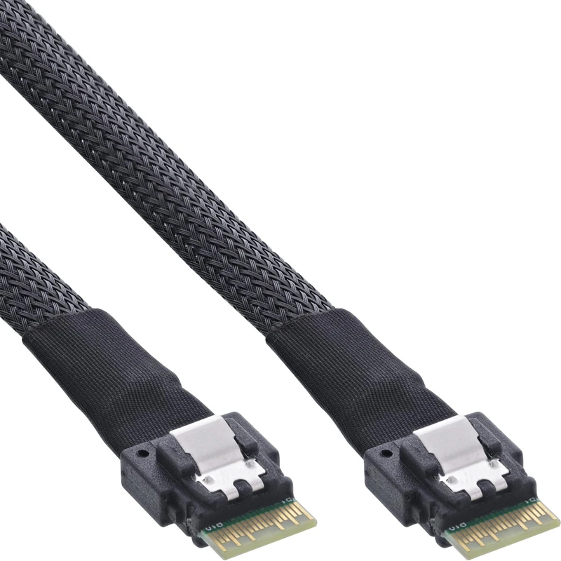 InLine 27642B Serial Attached SCSI (SAS) 1 m 24 Gbit/s Black