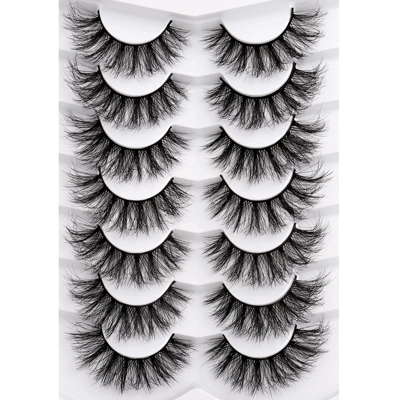 Fluffy False Eyelashes 3D Natural Look - Image 1
