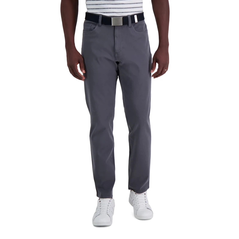 Haggar Men's The Active Series City Flex Slim Fit Straight Trousers Pant Regular and Big Tall Sizes
