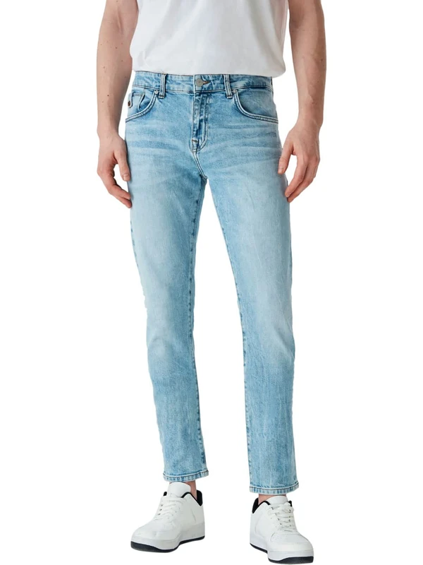 LTB Jeans Men's Joshua Jeans, Delano Wash 53611, 38W / 36L
