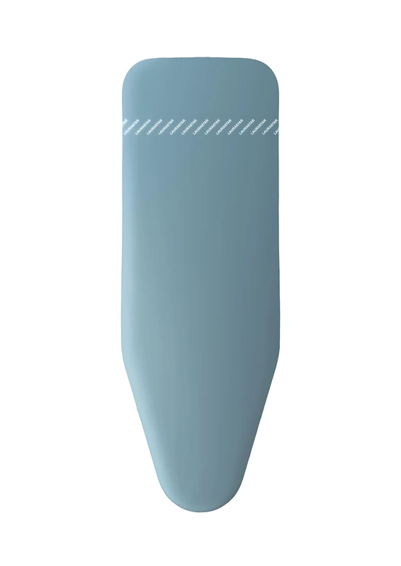 Laurastar Mycover Pearl Blue Ironing Board Cover, 131cm x 55cm, 100% Cotton, Elastic Band, Easily Attached, Machine washable