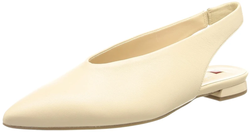 Högl Women’s 3-100110 Ballet Flat, Ecru, 2.5 UK