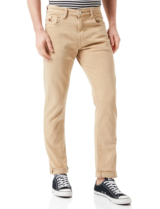 LTB Jeans Men's Joshua Jeans, Beige Clay Wash 53728, 31W / 34L
