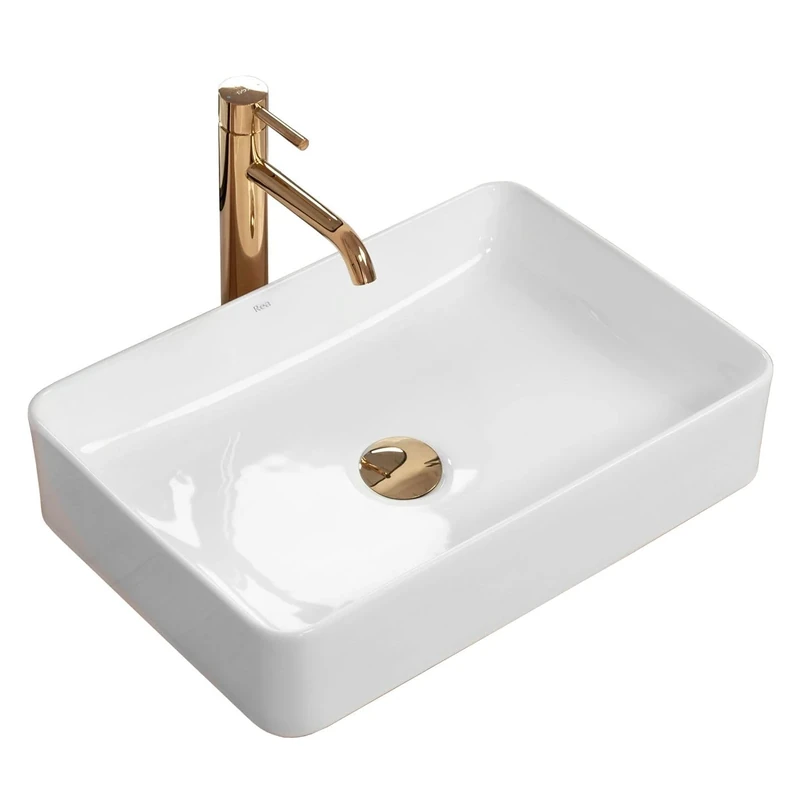 Rea Bathroom Sink Made of Ceramic Avia - Snow White - REA-U0840