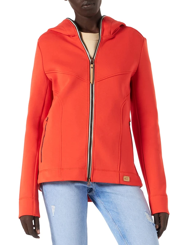 Camel Active Womenswear Women's 320065/7F08 Jacket, Red, 34
